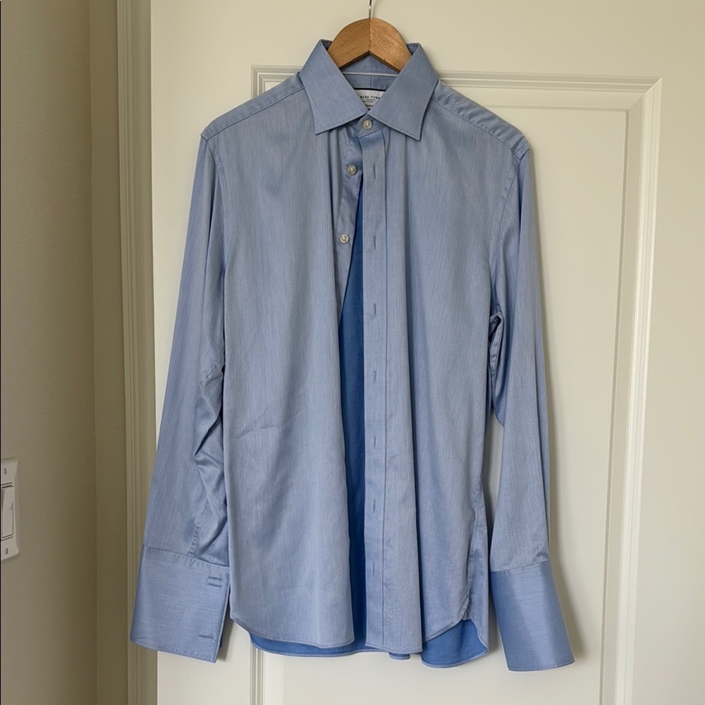 Men's Blue Dress Shirt